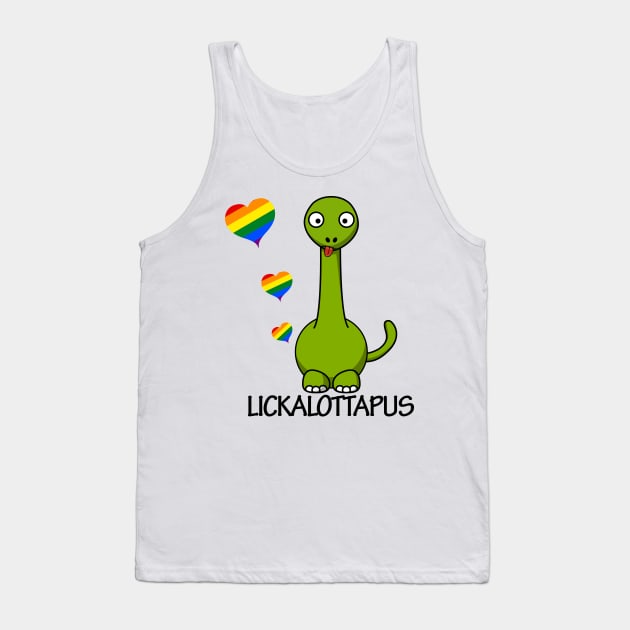 Lickalottapus Lesbian Art - Lesbian pride - Same sex Tank Top by CMDesign